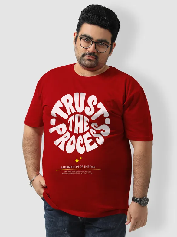 Trust The Process Plus Size T shirts